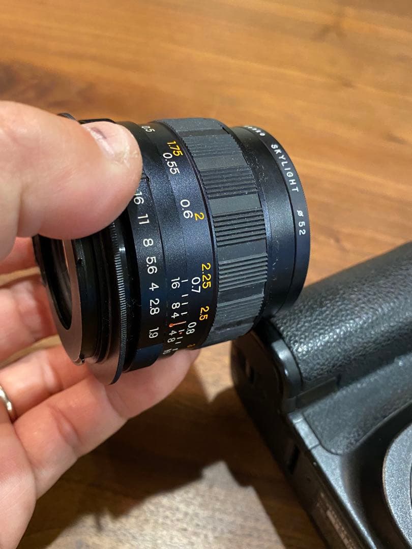 Canon EOS 20D デジタル一眼　ヤシカ1:1.9 50㍉単焦点　動作品