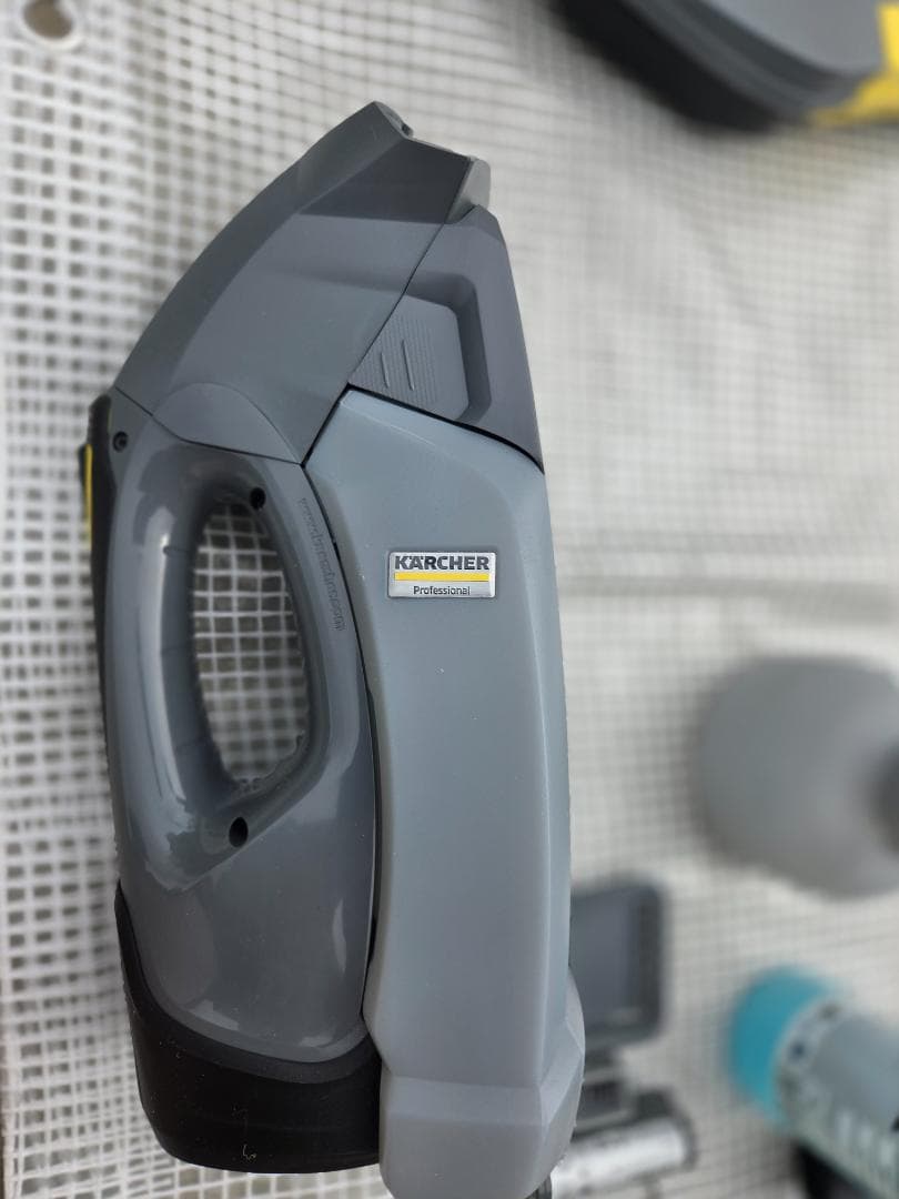 【美品】ケルヒャー 業務用窓用バキュームクリーナーWVP10　延長ポールセット