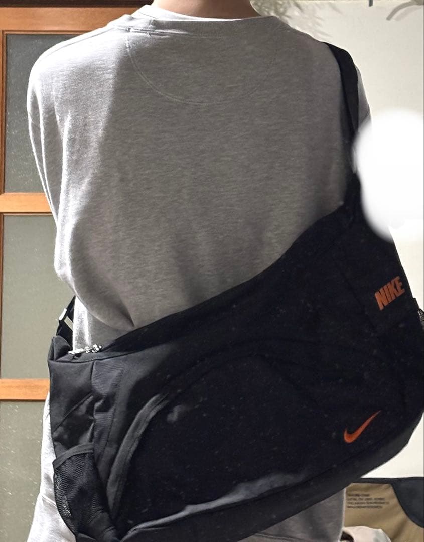 90s NIKE メッセンジャーバッグ　テック系　 archive Y2K