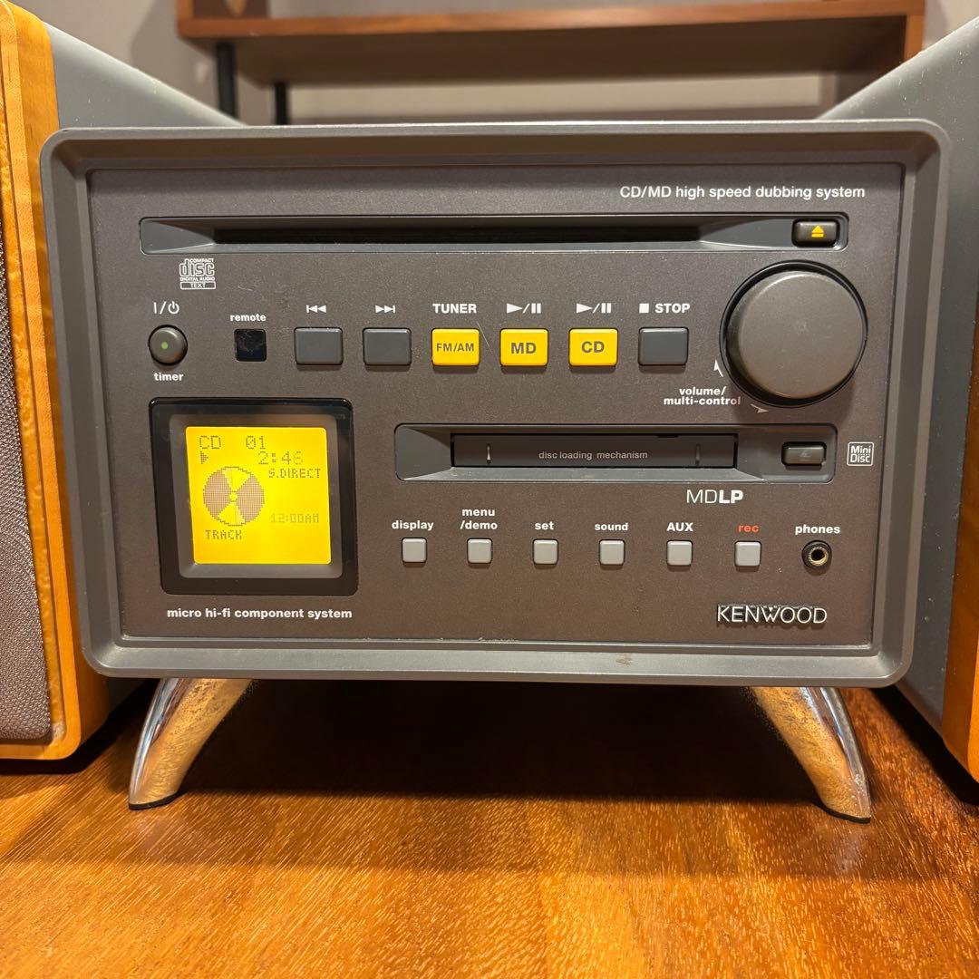 ケンウッド KENWOOD コンボ　CD MD
