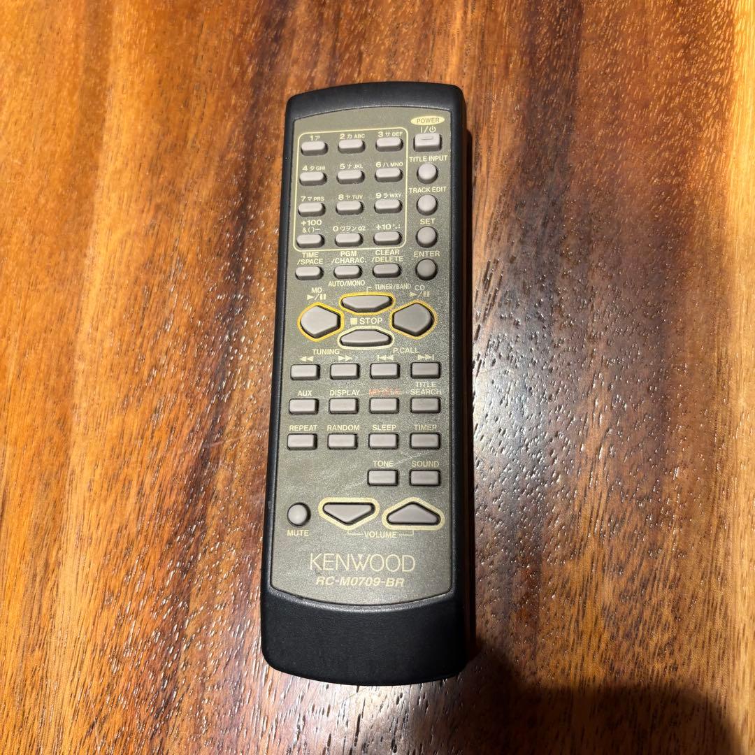 ケンウッド KENWOOD コンボ　CD MD