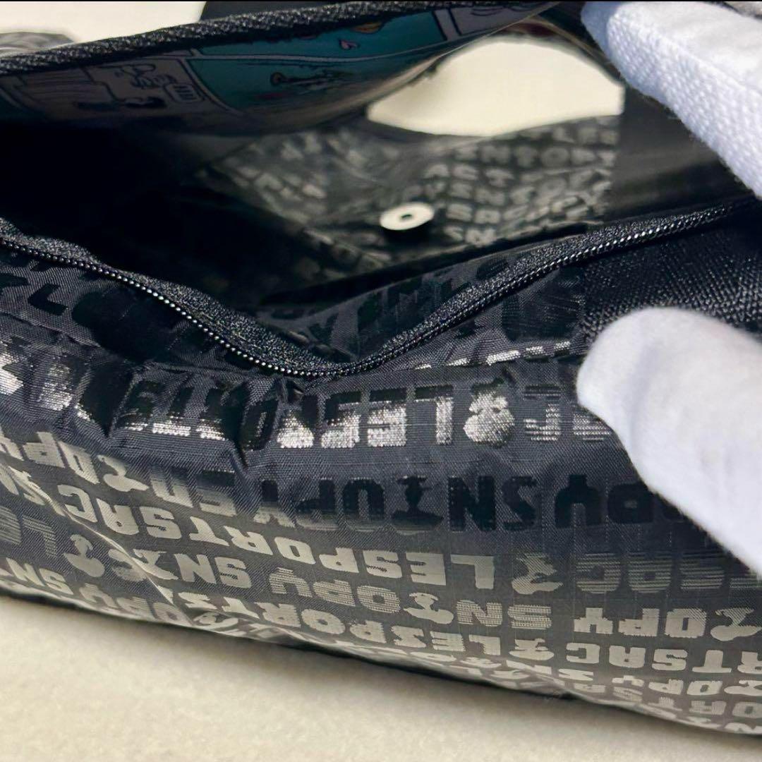 【美品】レスポートサック スヌーピータイポグラフィ ハーパーバッグ　キャリーオン