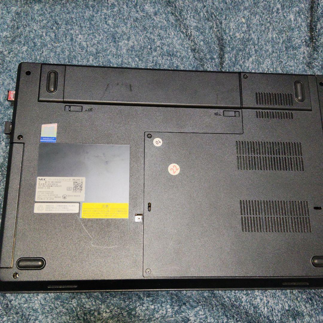 【即使用OK】NEC VersaPro メモリ8GB増設済！おまけ子機付き