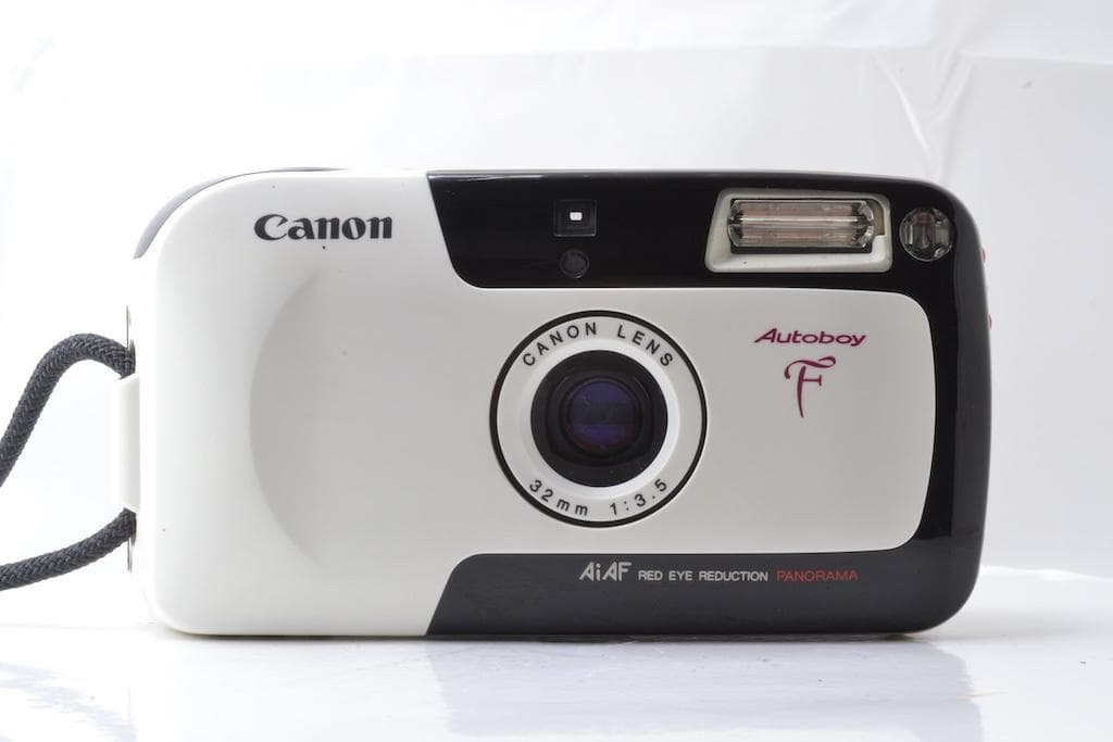 CANON AUTOBOY F パンダカラー コンパクトカメラ 完動品 美品