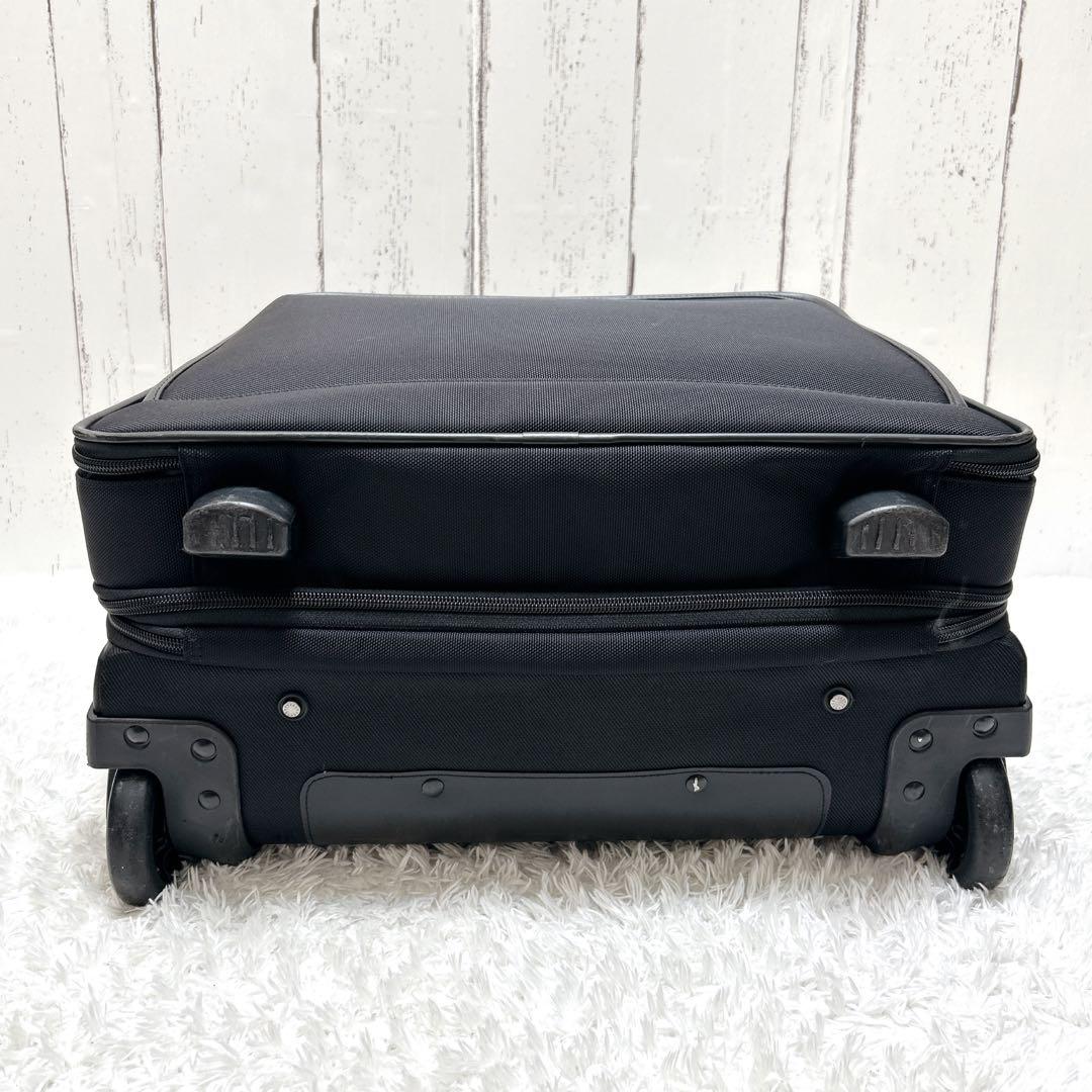 ace. キャリーケース 機内持込可 鍵付 拡張式 ブラック