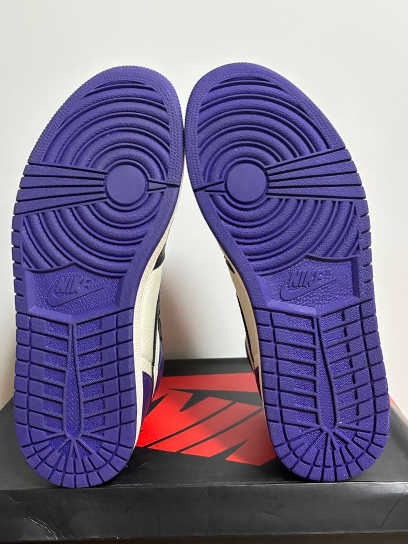 靴 Nike Air Jordan 1 Court Purple\" (2018)