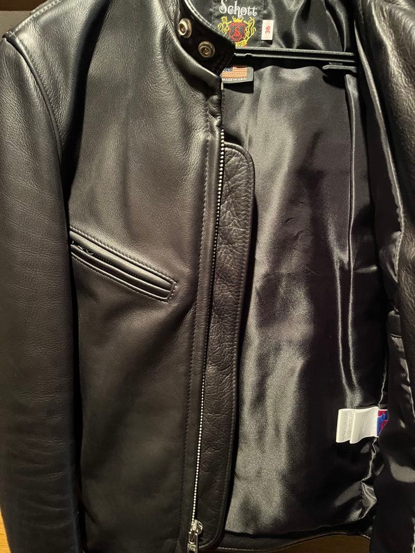 Schott 541xx カフェレーサー　黒　メロン様限定