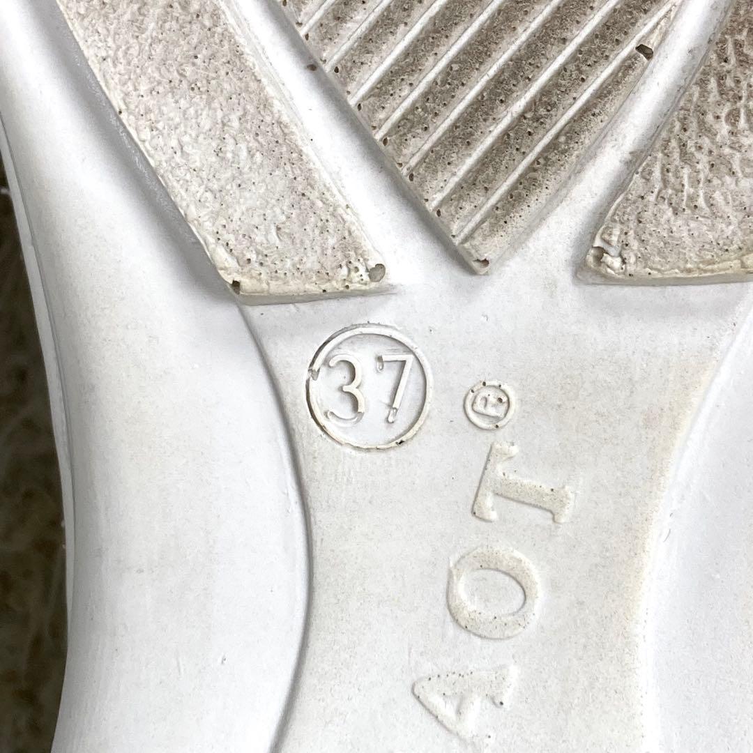 『極美品』NAOT IRIS サボサンダル ホワイト レザー ナオト アイリス