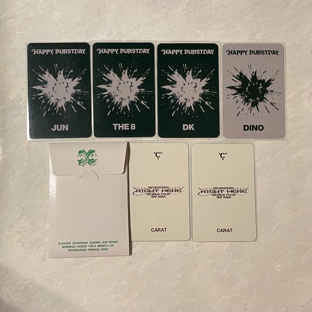 SEVENTEEN サノク CARATZONE カラットゾーン トレカ