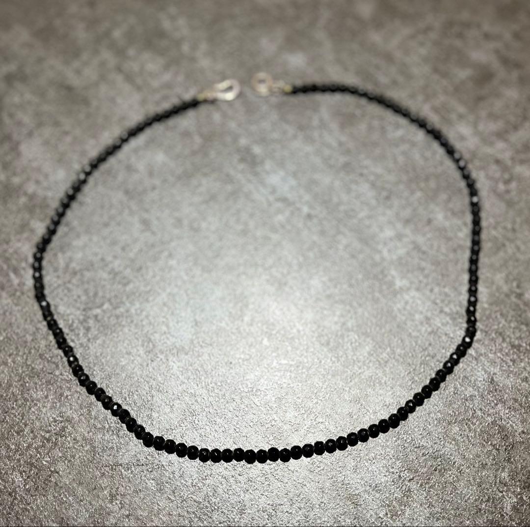 JUSTINDAVIS オニキスネックレス　50cm