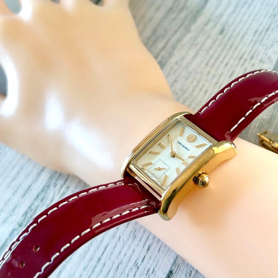 【希少】TORY BURCH トリーバーチ 腕時計 スモセコTBW1029