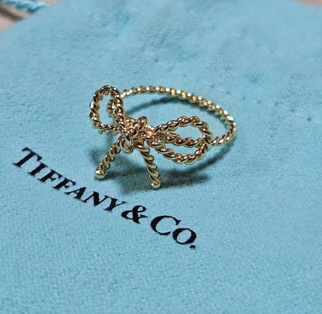 e*a様 ティファニー　ツイスト　リボン　リング