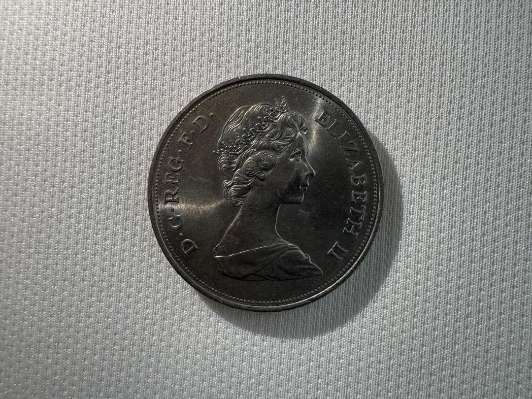 SILVER WEDDING COIN 英国 エリザベス女王 記念