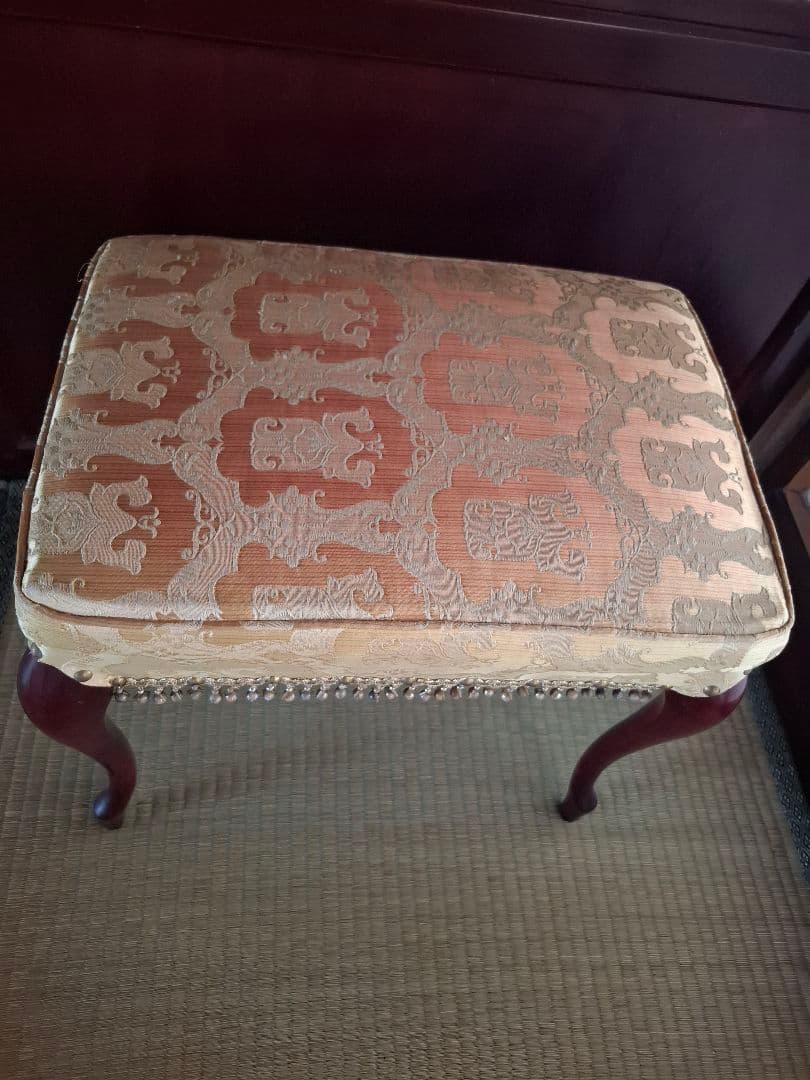 猫脚チェア アンティーク 椅子 スツール オットマン 椅子 足置き台