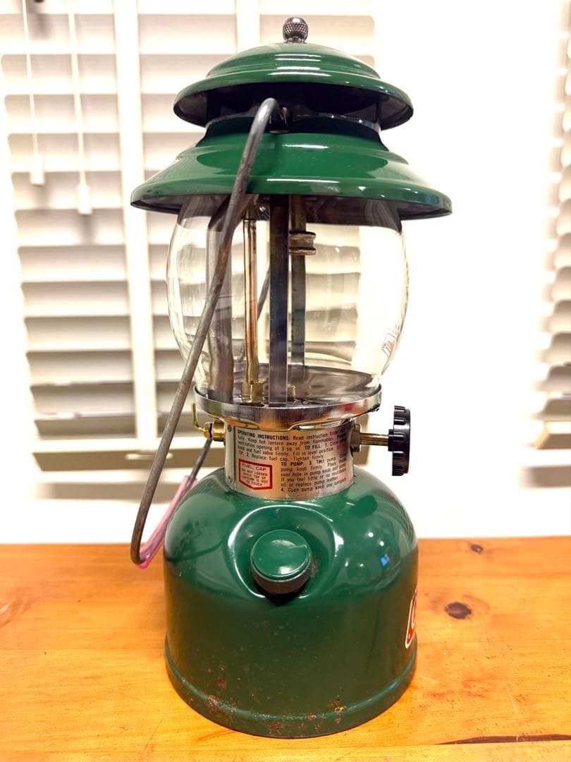 【美品】コールマン：200Aグリーン（1980年11月製）おまけ付き