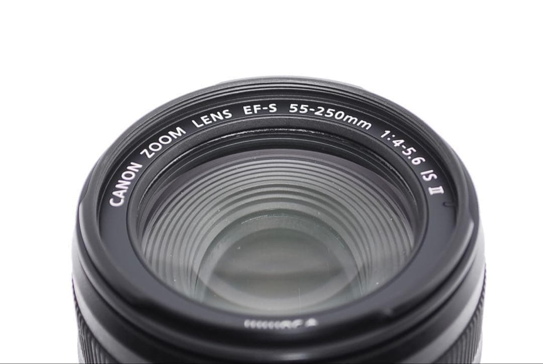 手ぶれ補正✨望遠レンズ✨Canon EF-S 55-250mm IS II✨