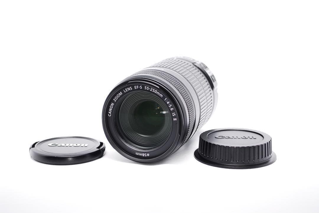 手ぶれ補正✨望遠レンズ✨Canon EF-S 55-250mm IS II✨