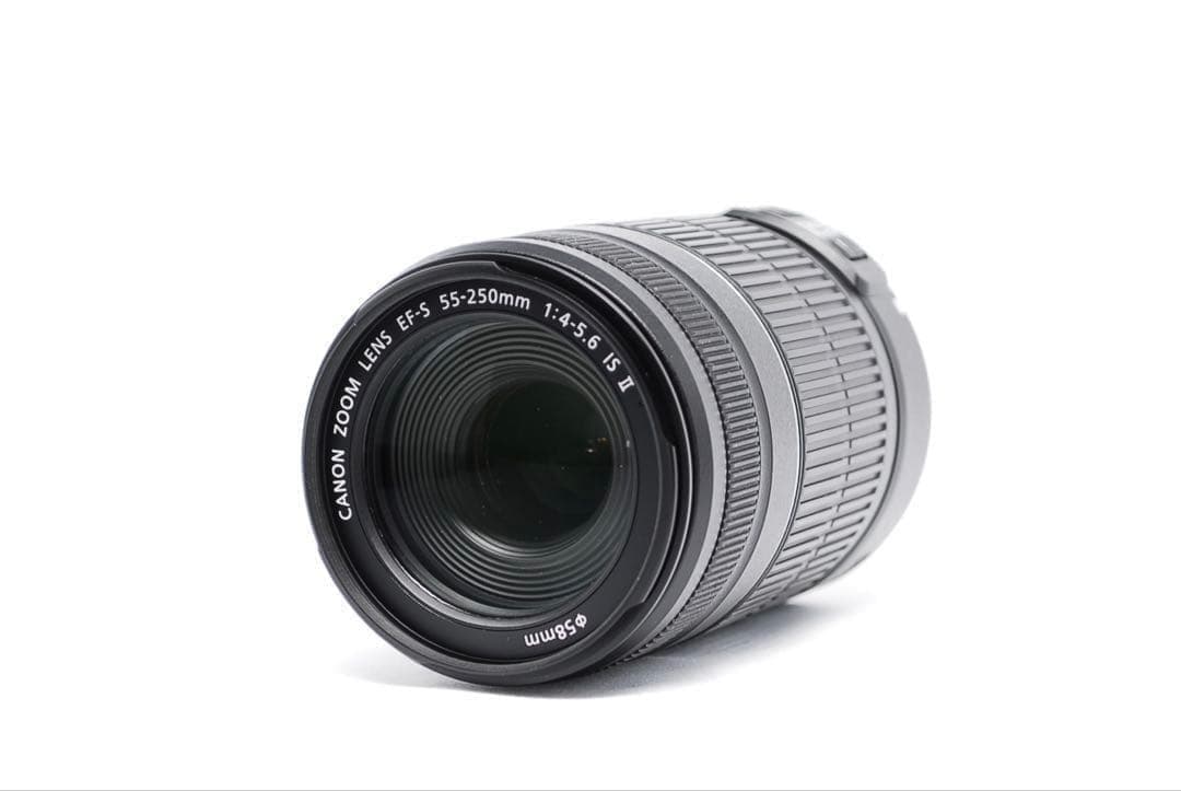手ぶれ補正✨望遠レンズ✨Canon EF-S 55-250mm IS II✨