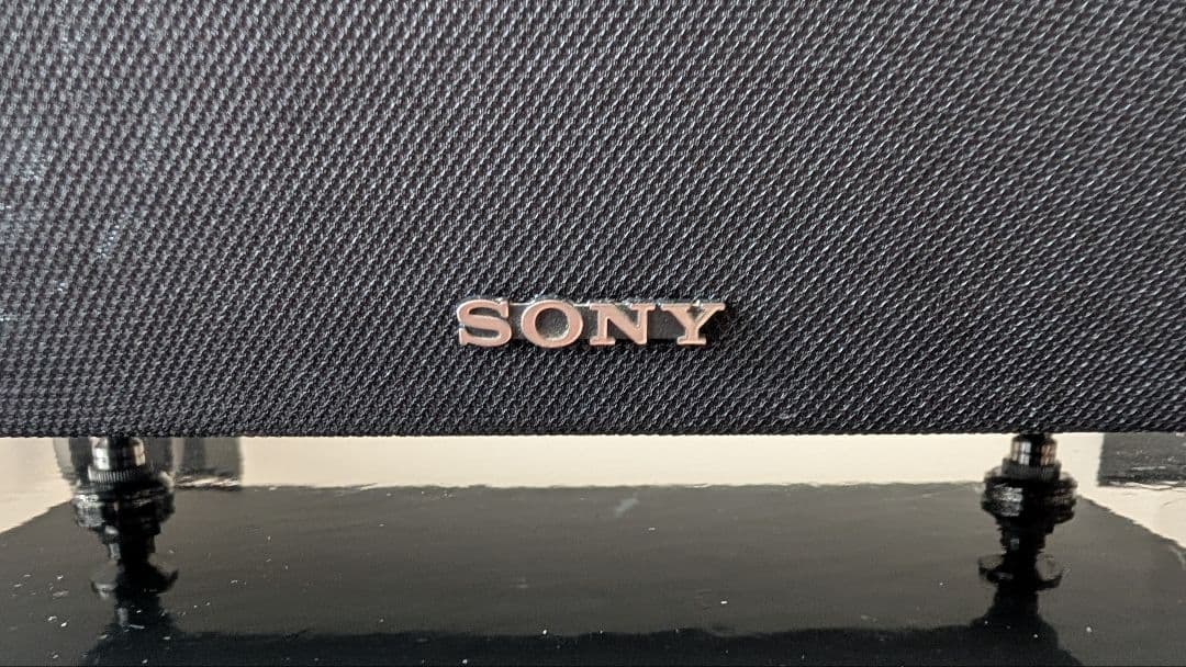 美品 Denon SC-C37 センタースピーカー インシュレーター付 ロゴ変更