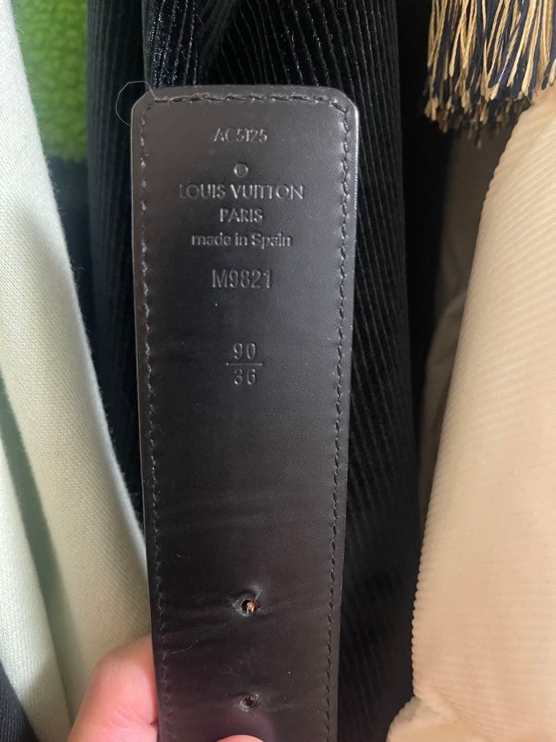 Louis Vuitton モノグラムベルト 90/36