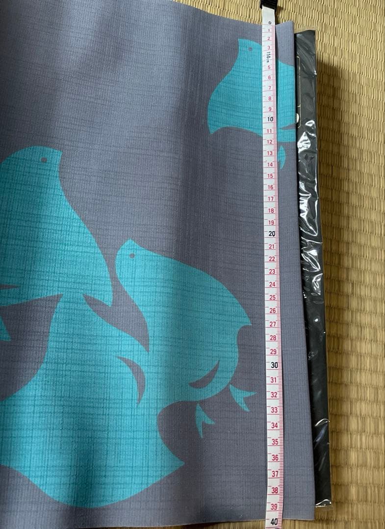 セオα 三條　浴衣反物 青い千鳥