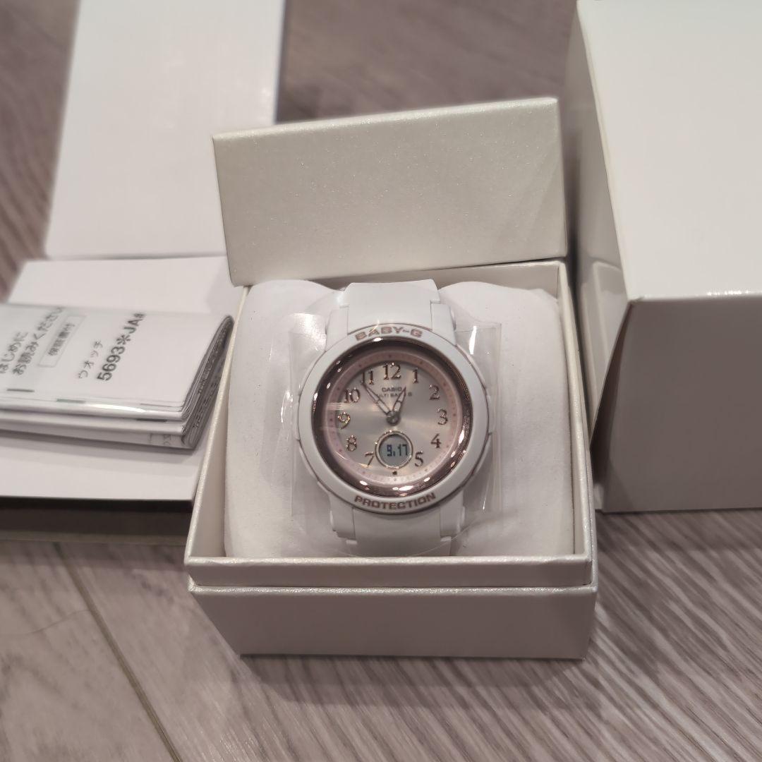 CASIO BABY-G ホワイト ソーラー 5693