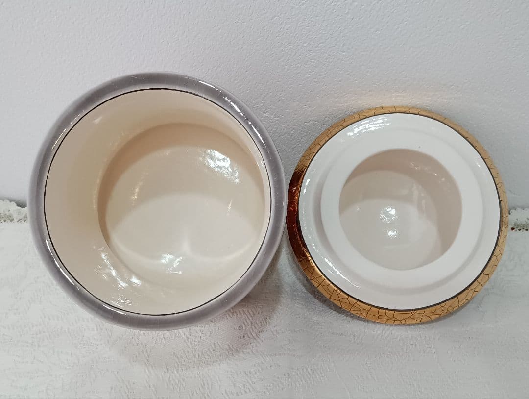 【専用】フランス エモー・ドゥ・ロンウィ エナメル ボックス