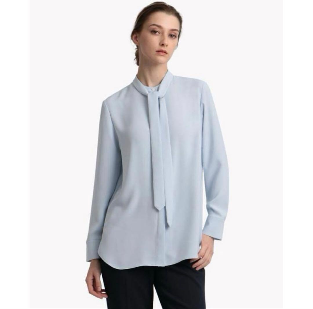 theory luxe 2Way ボウタイブラウス　Marvine Jens