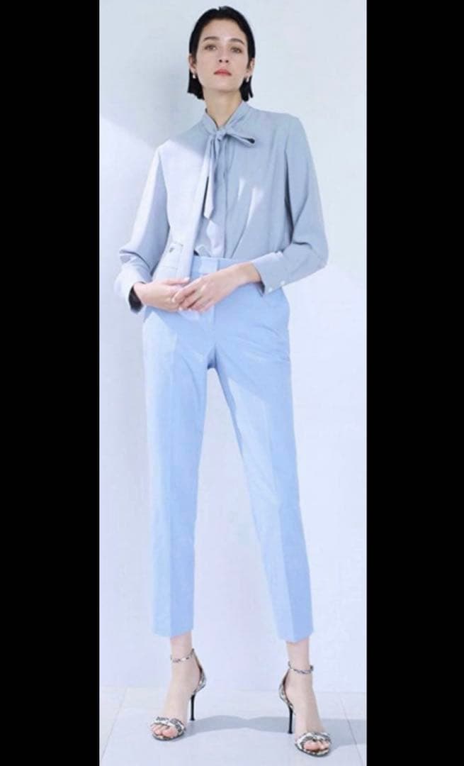 theory luxe 2Way ボウタイブラウス　Marvine Jens