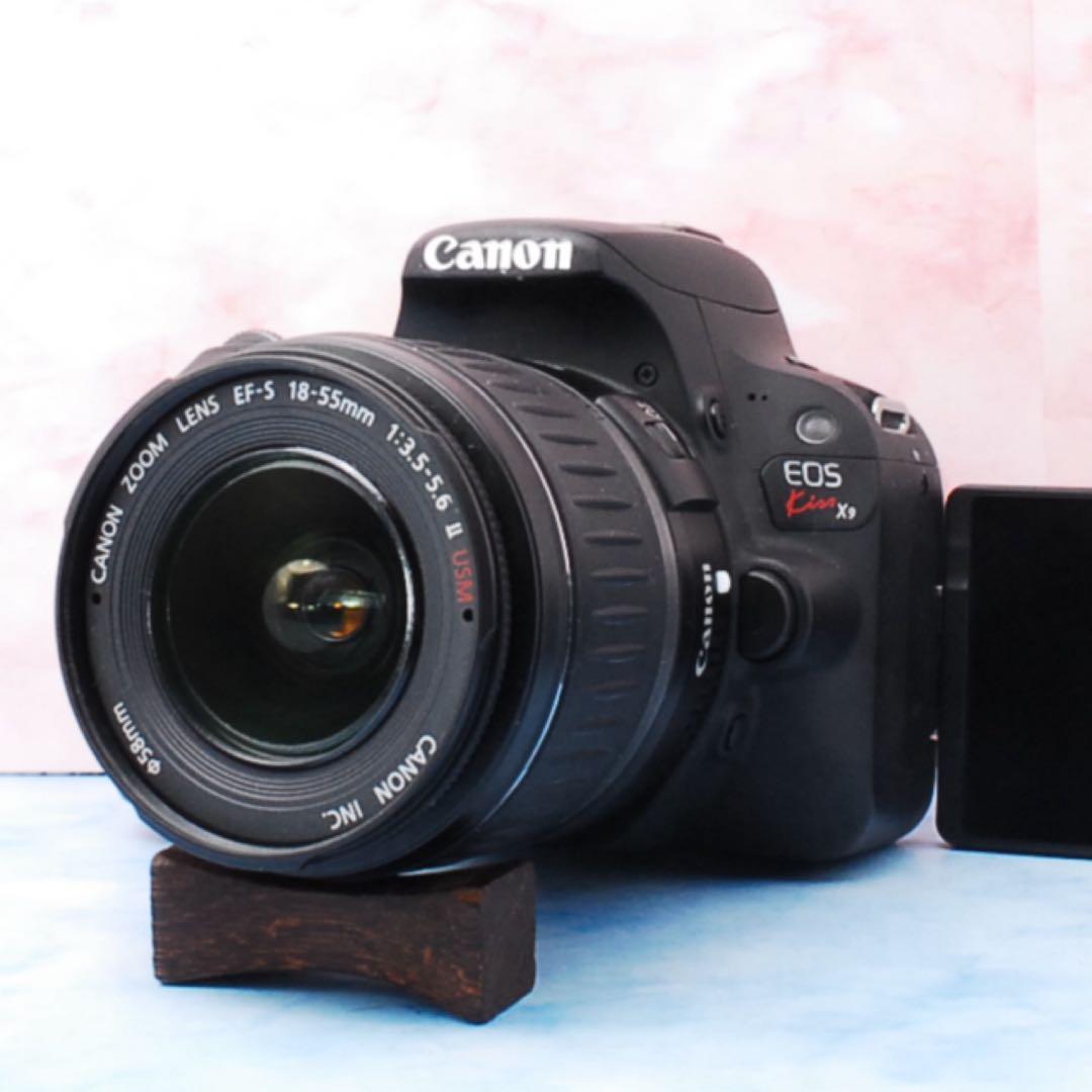 キャノン kiss X9★高性能＆高画質★スマホ転送OK★使いやすさ抜群