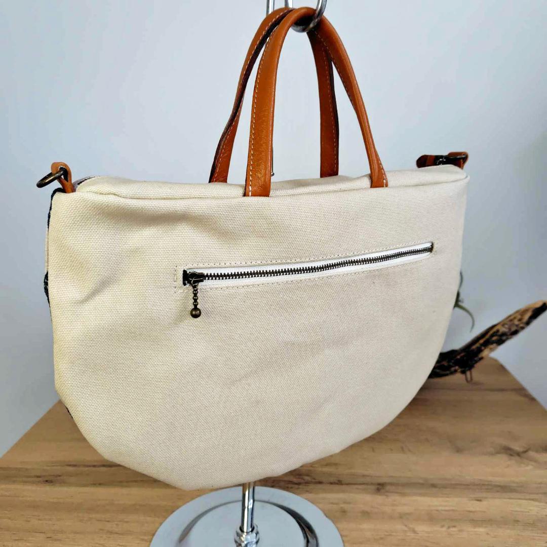 c*n様 ③ミナペルホネン /pomppiaポンピアベージュ/Mサイズラウンドシ