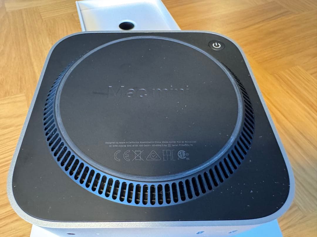 Mac mini M4 2024年モデル 16GB/256GB