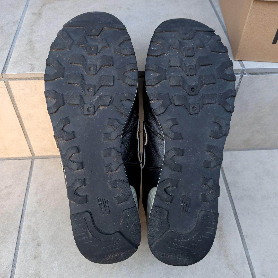 New Balance 576 　ブラック　レザー　スニーカー