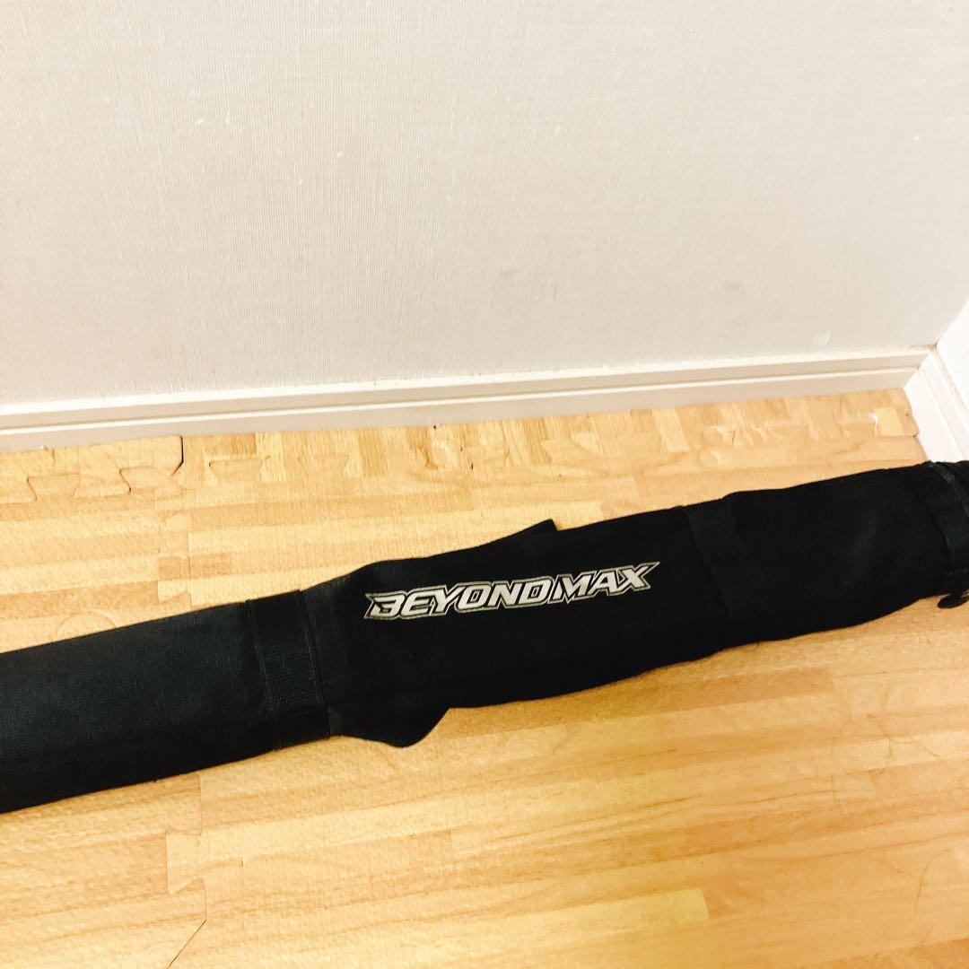BEYOND MAX LEGACY 軟式バット 黒青84cm/720g