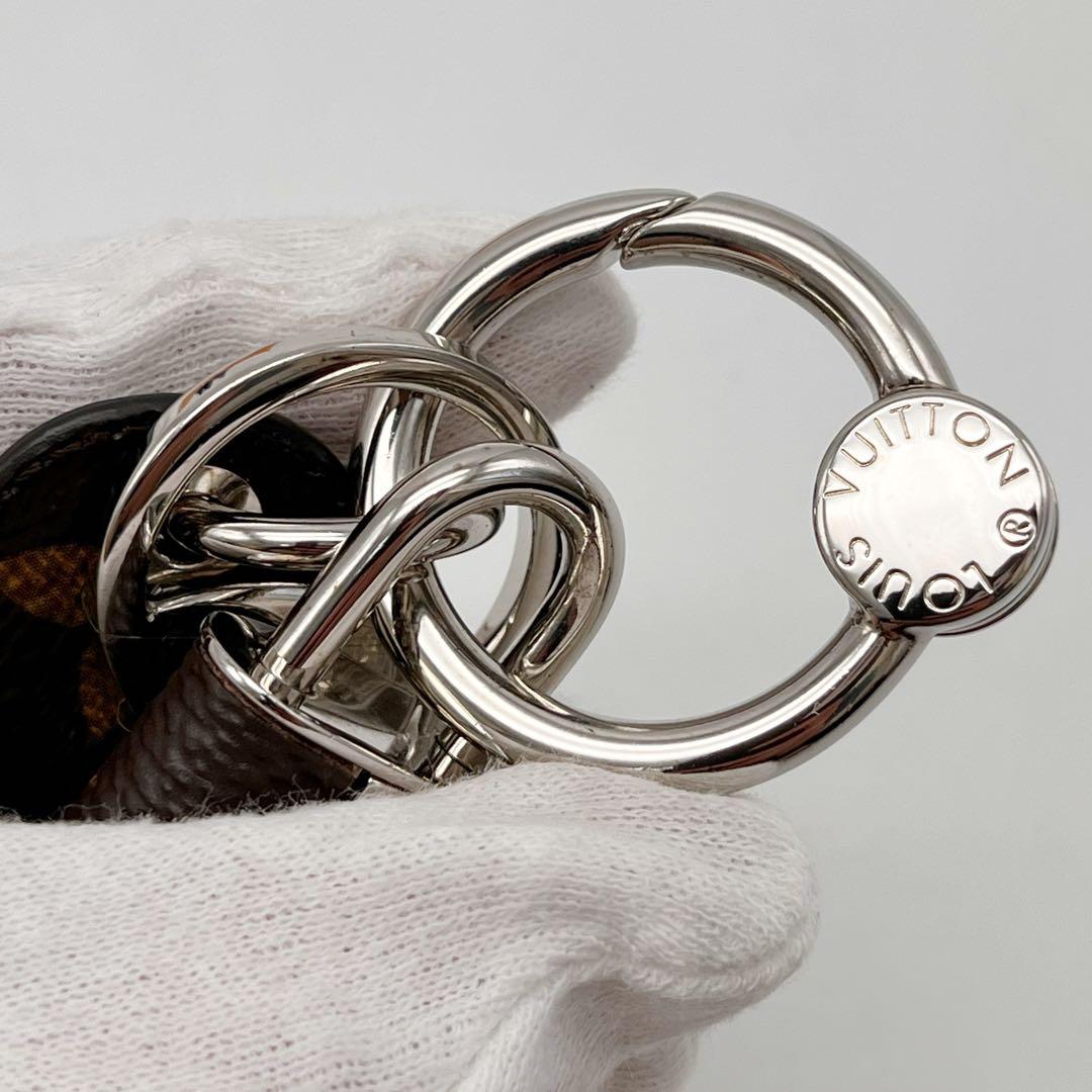 ルイヴィトン モノグラム ロック キーホルダー キーリング バッグチャーム 希少