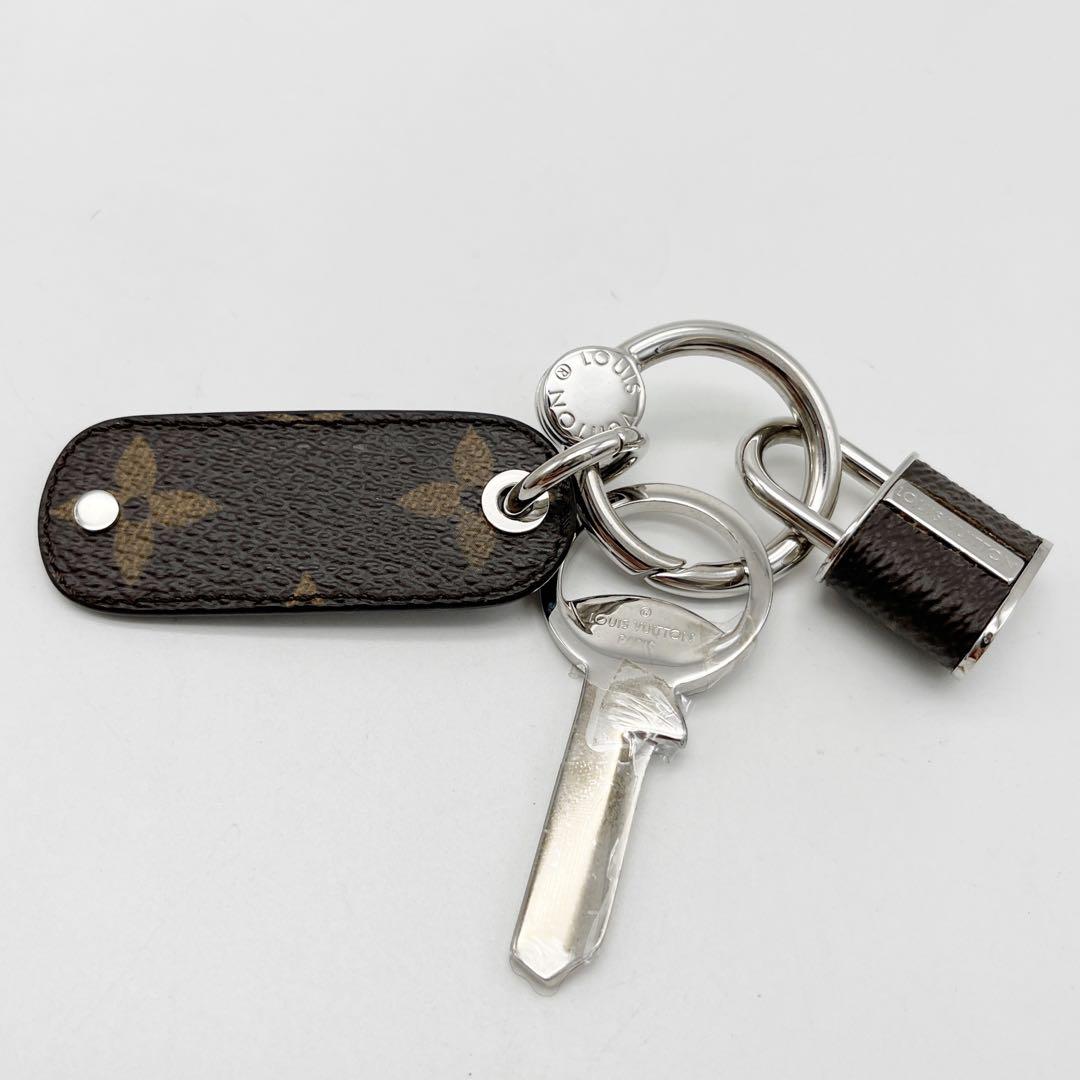 ルイヴィトン モノグラム ロック キーホルダー キーリング バッグチャーム 希少