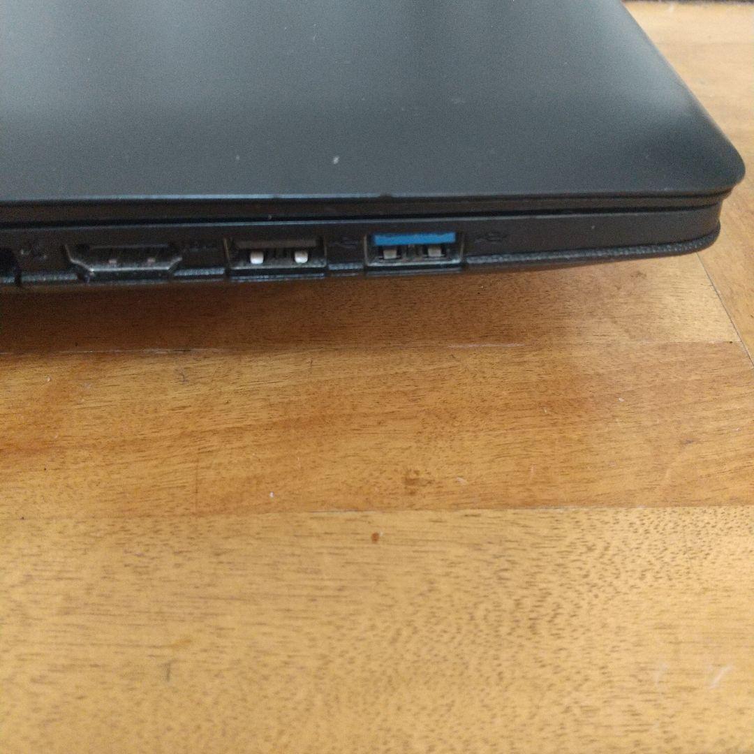 【まだ値下げ】ブラックノートPC Win11 500G SSD Office