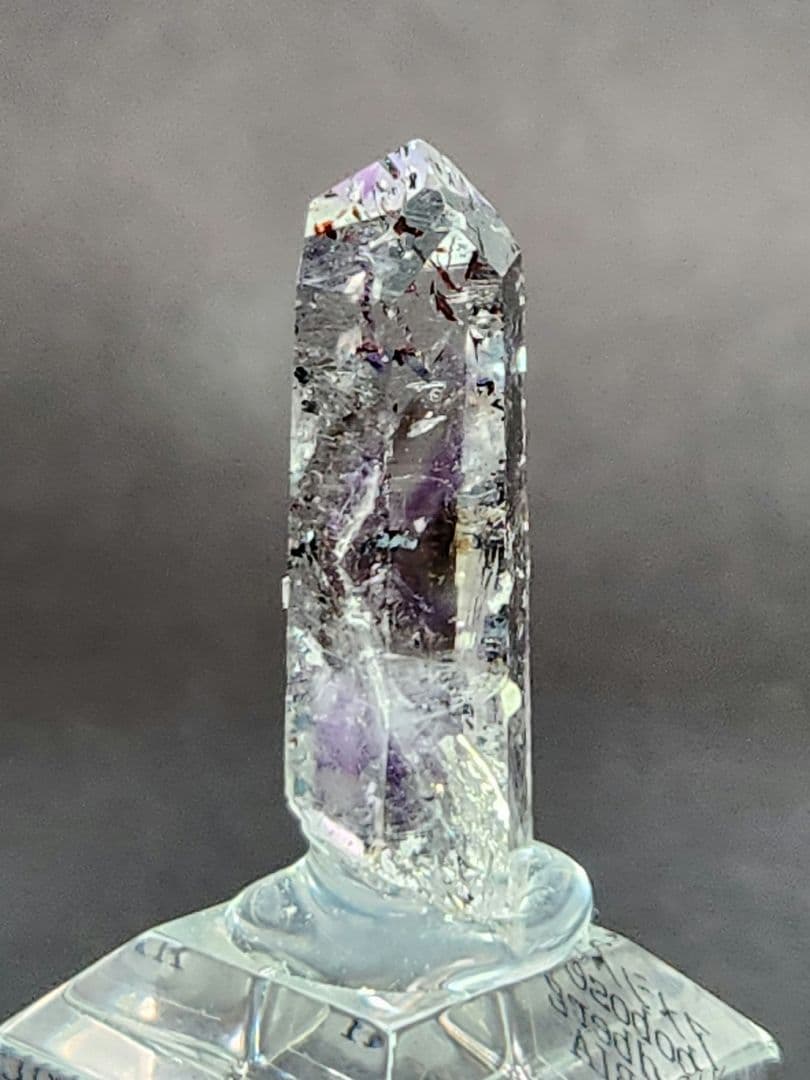 美品✨レピドクロサイト入り アメシスト ポイント