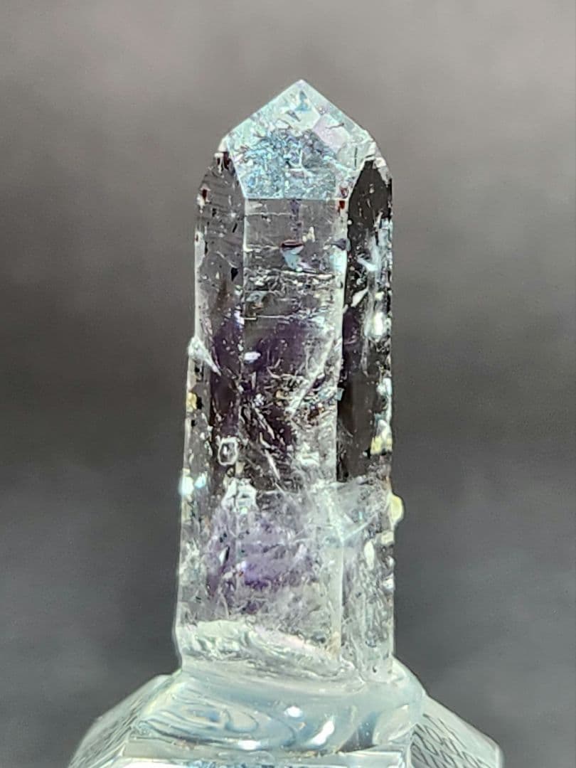 美品✨レピドクロサイト入り アメシスト ポイント