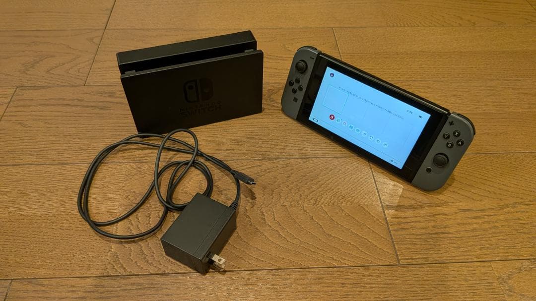 Nintendo Switch 本体 後期型+ドック+ジョイコン+SD 64GB