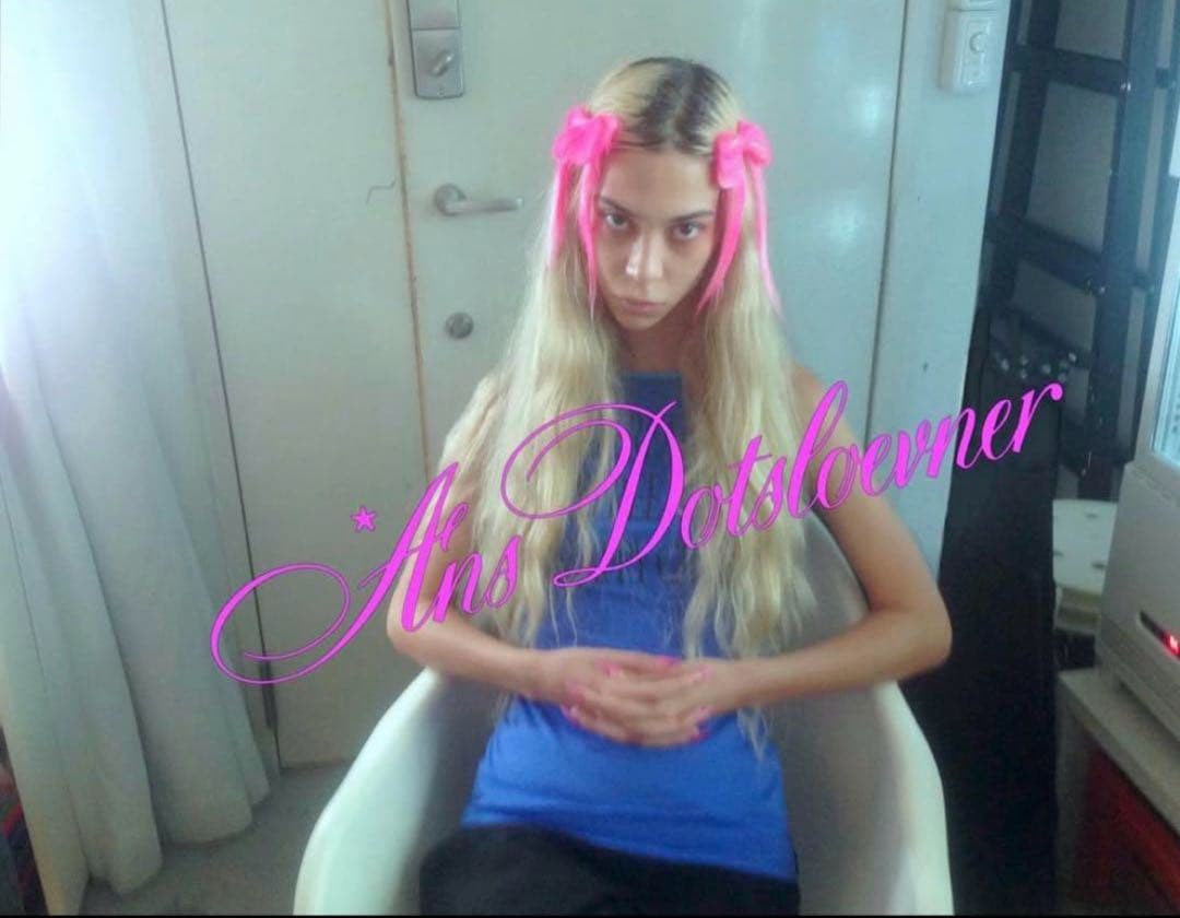 ans dotsloevner キャミワンピ M