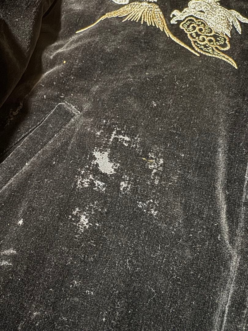 雰囲気系 Hoshihime 別珍 スカジャン スーベニアジャケット ブラック