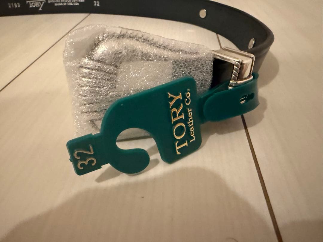 TORY Leather Co. シングルミドルレザー ベルト 32インチ
