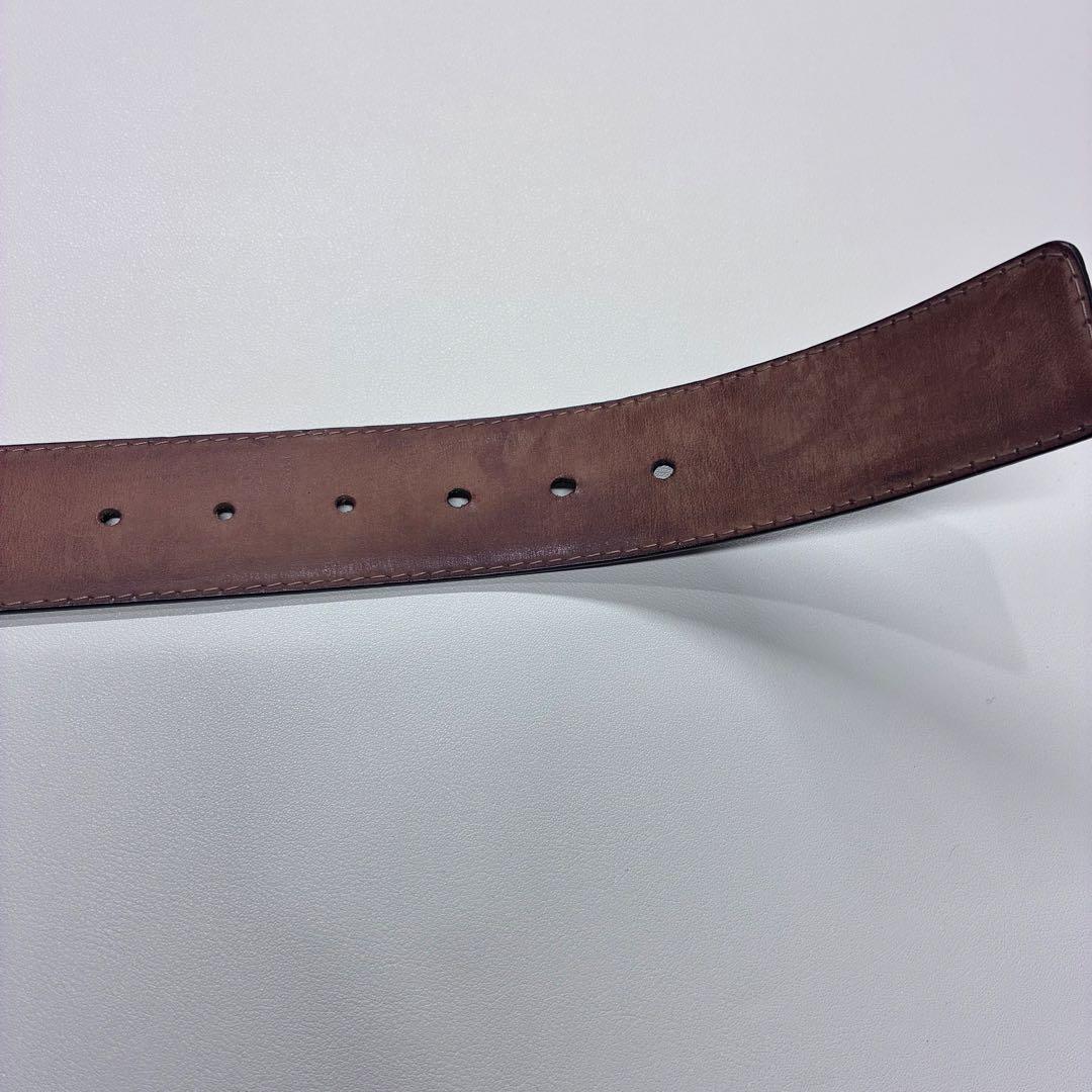 LOEWE アナグラム レザー ベルト 34-85