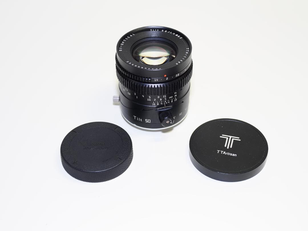TTArtisan 50mm f1.4 Tilt チルト Lマウント
