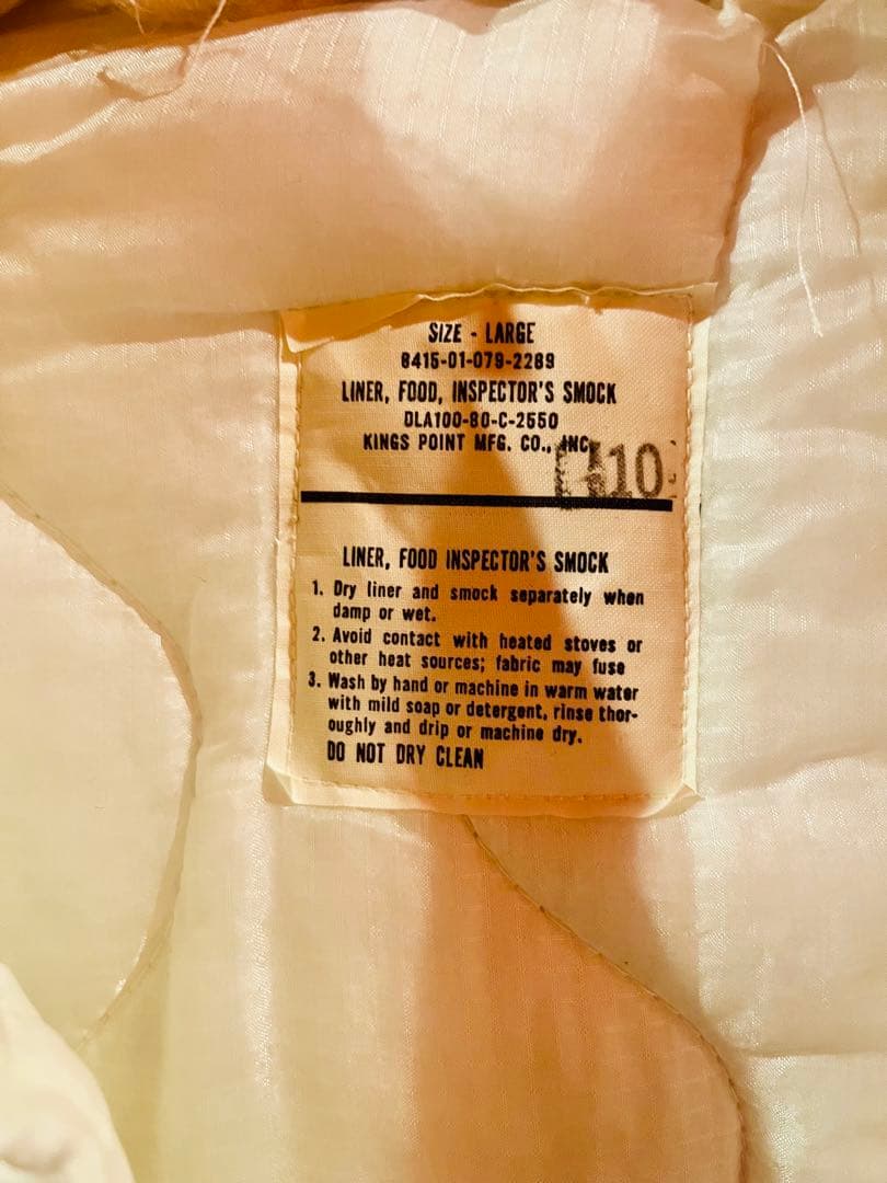 special vintage 1980s US ARMY LINER コート