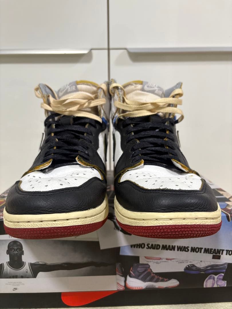 UNION Nike Jordan 1 つま黒 27.5cm 正規品