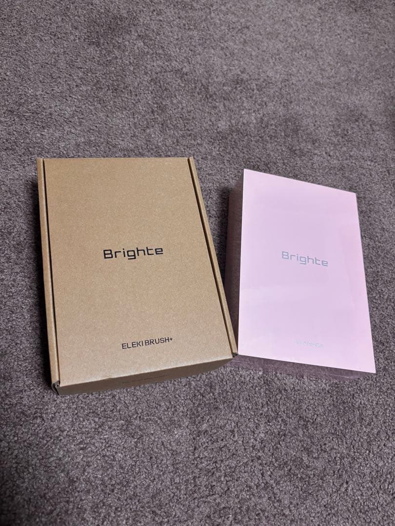【新品未使用】ブライト エレキブラシ＋ ピンク BRT FSB180 美顔器