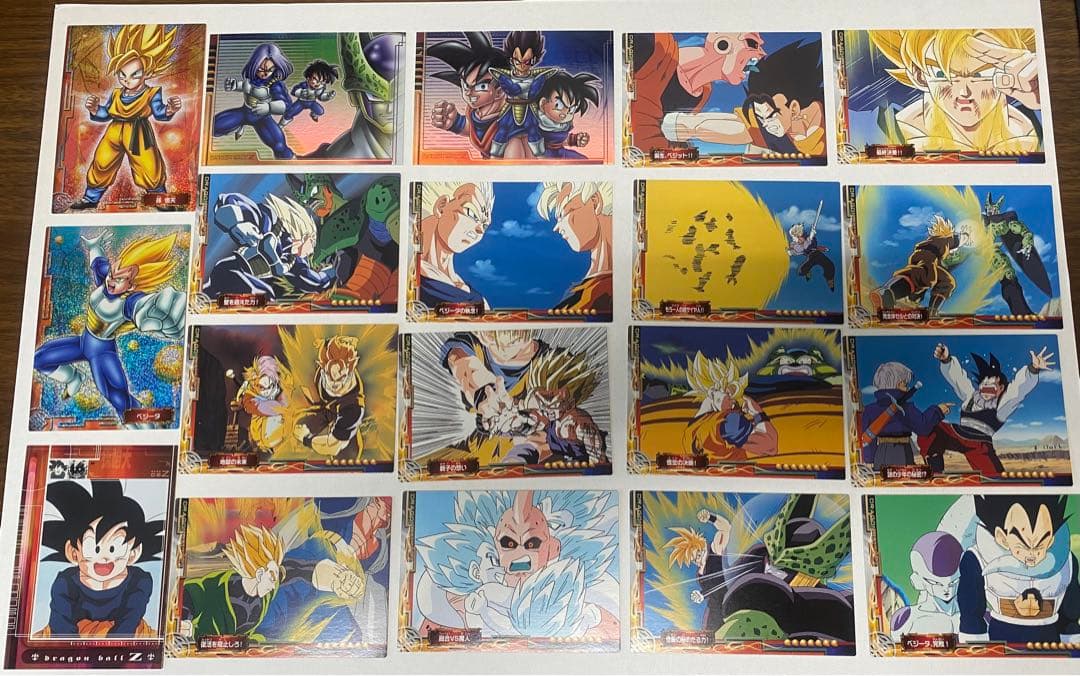 ドラゴンボール カード 原画絵 鳥山明 未開封品 美品　まとめ売り