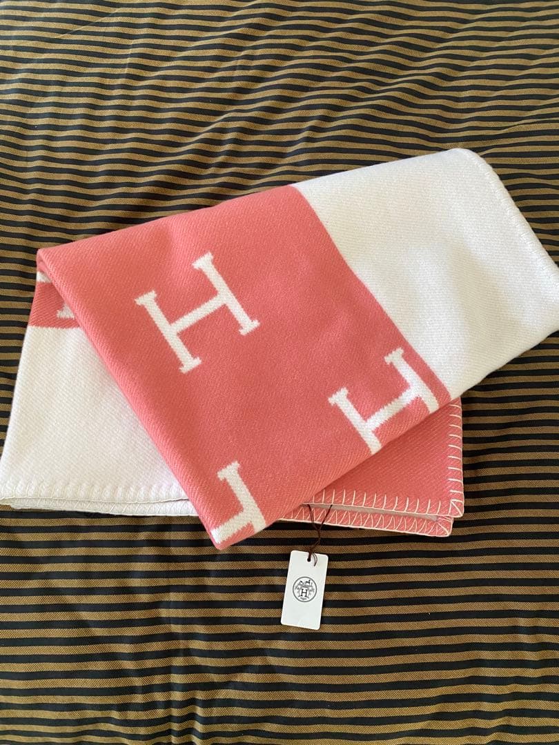 エルメス　アヴァロン　ブランケット　新品未使用